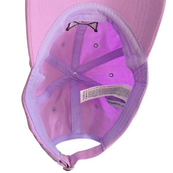 Sanrio Kuromi Baseball Hat Forever 21 Lilac Purple Adjustable Cap OSFM - Picture 5 of 6